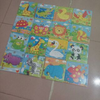 10 bảng ghép 9 miếng và 2 bảng ghép có núm