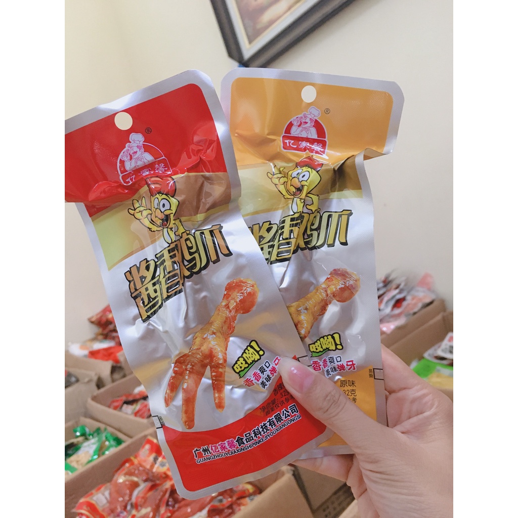 Bịch chân gà cay tứ xuyên 30 chân