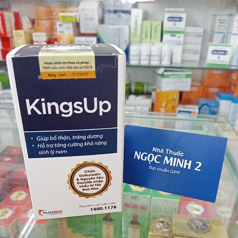 ✅ [Chính Hãng] KingsUp giúp bổ thận tráng dương, tăng cường khả năng sinh lý nam.