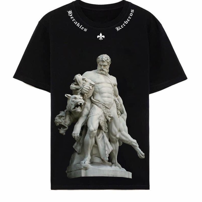 Áo Thun Nam Ngắn Tay Cổ Tròn Áo Phông Nam Nữ In Hình Tượng 3D Hy Lạp Chất Thun Co Giãn AC57 | BigBuy360 - bigbuy360.vn