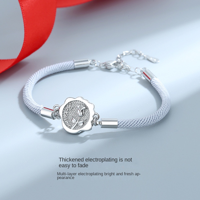 Vòng Tay Cặp Đôi Họa Tiết Hoạt Hình Hoàng Tử Bé Dễ Thương