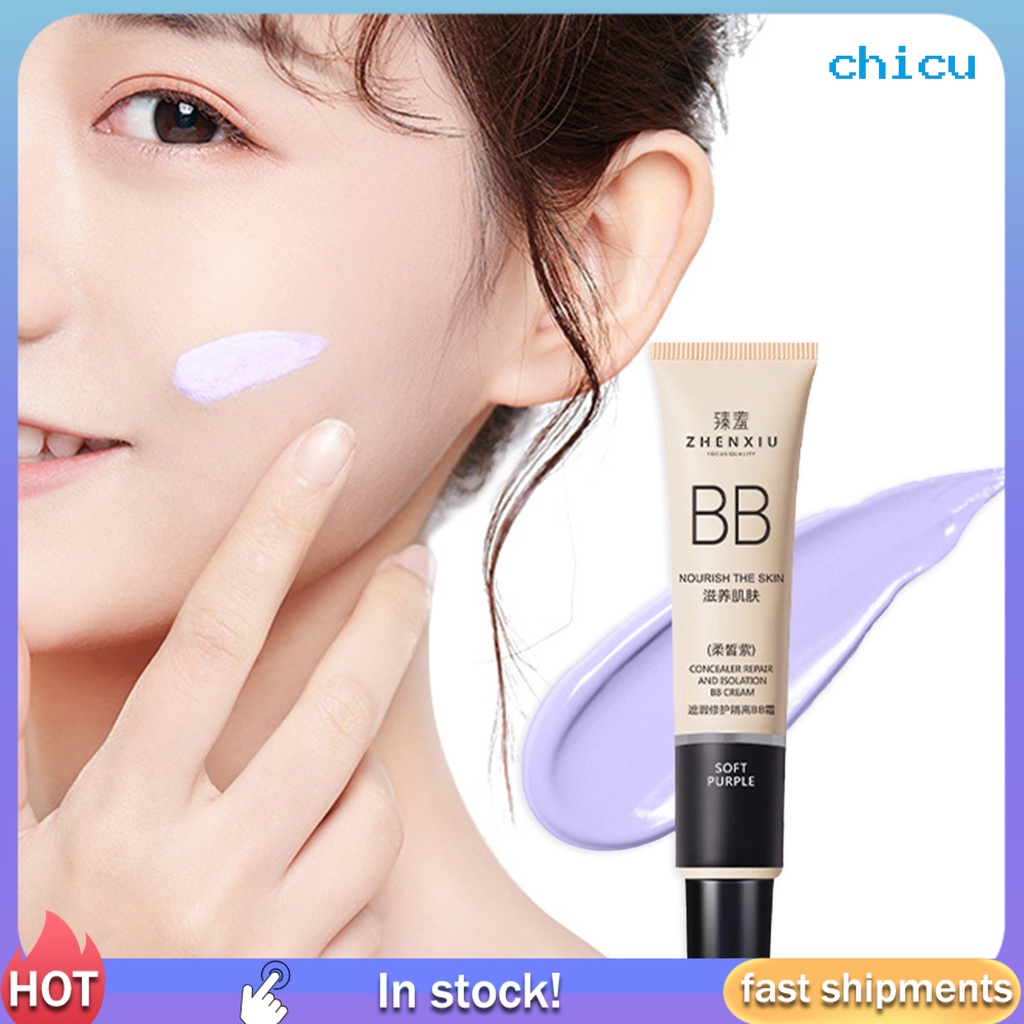 (Hàng Mới Về) Kem Nền Bb Dạng Lỏng Che Phủ Toàn Diện Dưỡng Ẩm Chống Thấm Nước Cho Nữ