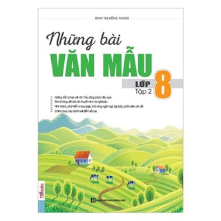 Sách - những bài văn mẫu lớp 8 tập 2