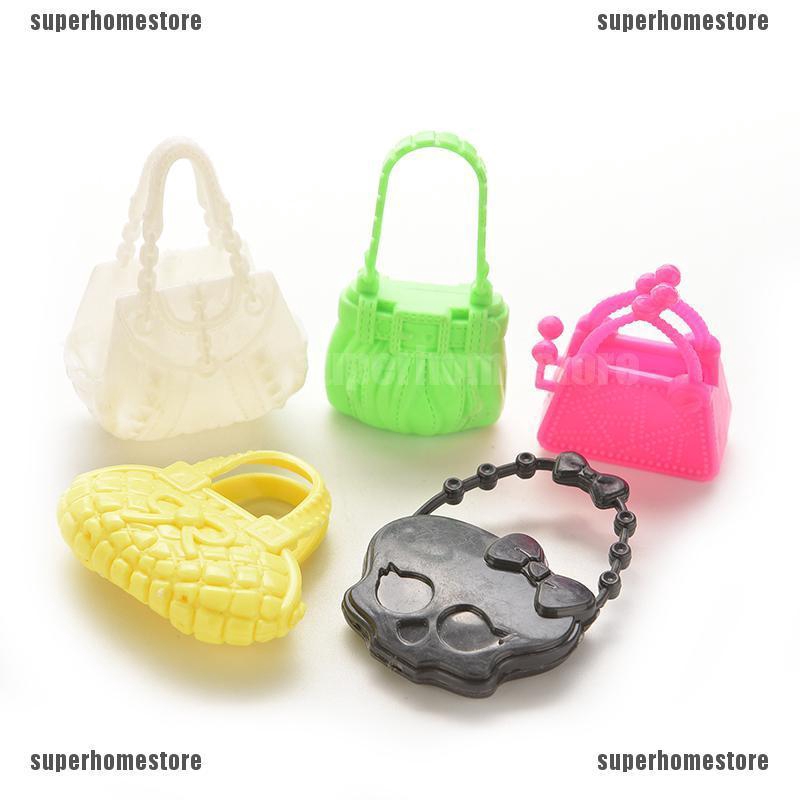 Set 10 túi xách đeo vai cho búp bê Barbie