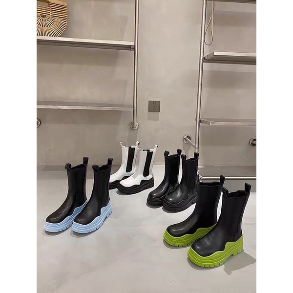 Boots Kỳ Duyên- bốt cổ cao nữ đế màu