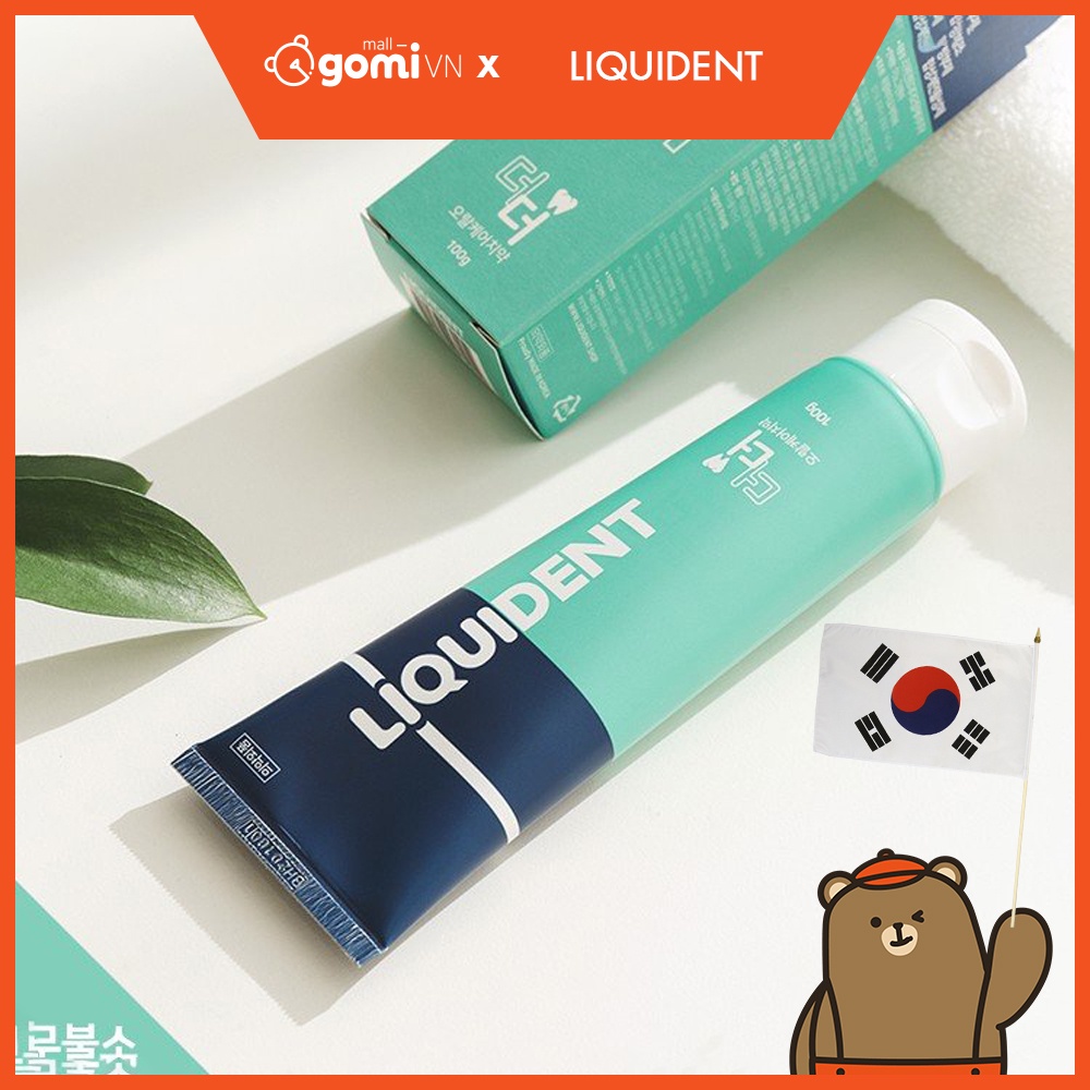 Kem Đánh Răng Không Chứa Flo LIQUIDENT Fluoride Free Oralcare Toothpaste 100g GomiMall