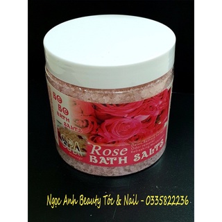 Muối ngâm chân Spa (Hương thơm Chanh, hoa hồng, gừng, ...)