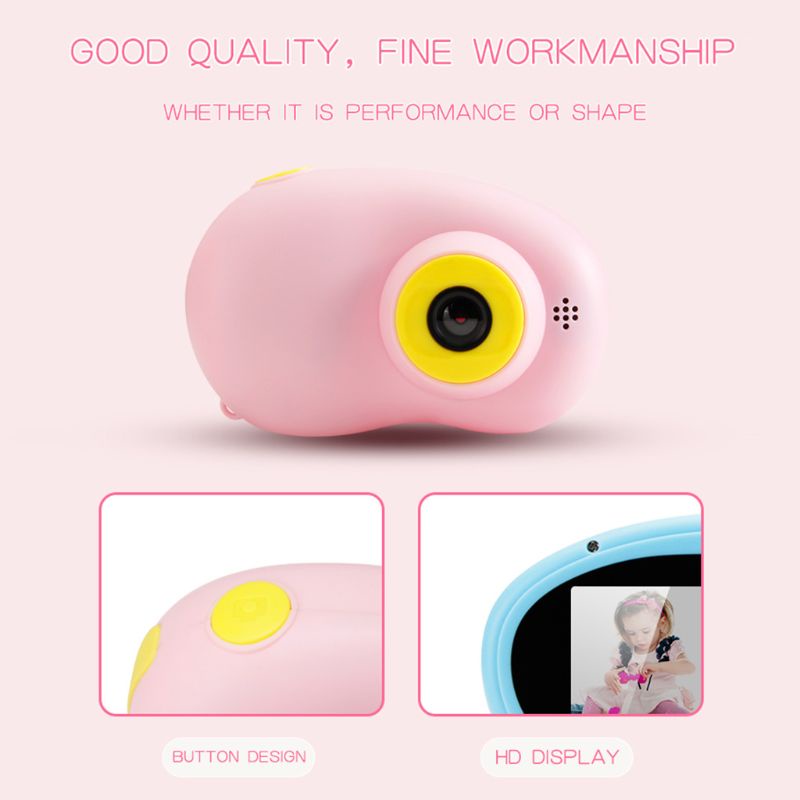 Máy Ảnh Kỹ Thuật Số Mini Bằng Nhựa Dễ Thương Cho Bé