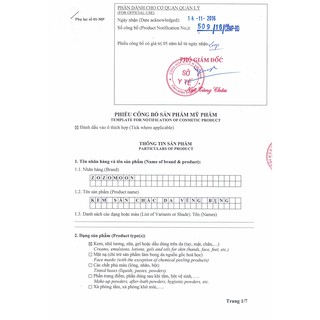Kem tan mỡ ZOZOMOON