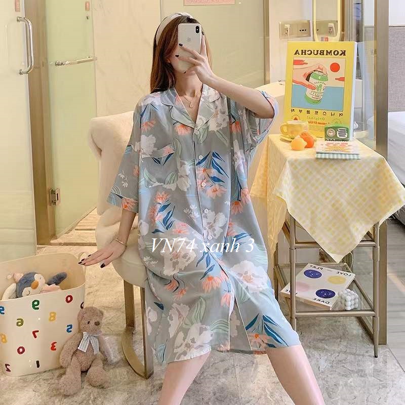 VÁY LANH SĂN Hàng Giao Luôn MẶC NHÀ ĐẦM MẶC NHÀ VN74