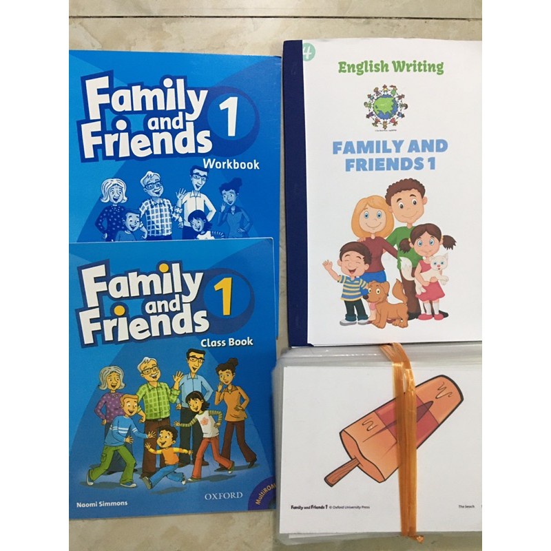 VTV family and friends 1 - GIÁ HUỶ DIỆT - SALE SẬP SÀN - vở tập viết - Family and friends 1