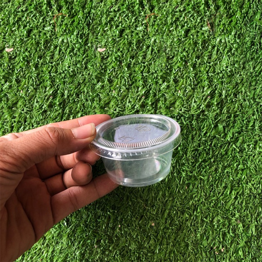 100 HỦ SỐT 60ML, 2oz CÓ NẮP LIỀN DÙNG ĐỂ ĐỰNG NƯỚC CHẤM MANG ĐI, HŨ XỐT , HŨ GIA VỊ , HŨ ĐỰNG TƯƠNG.