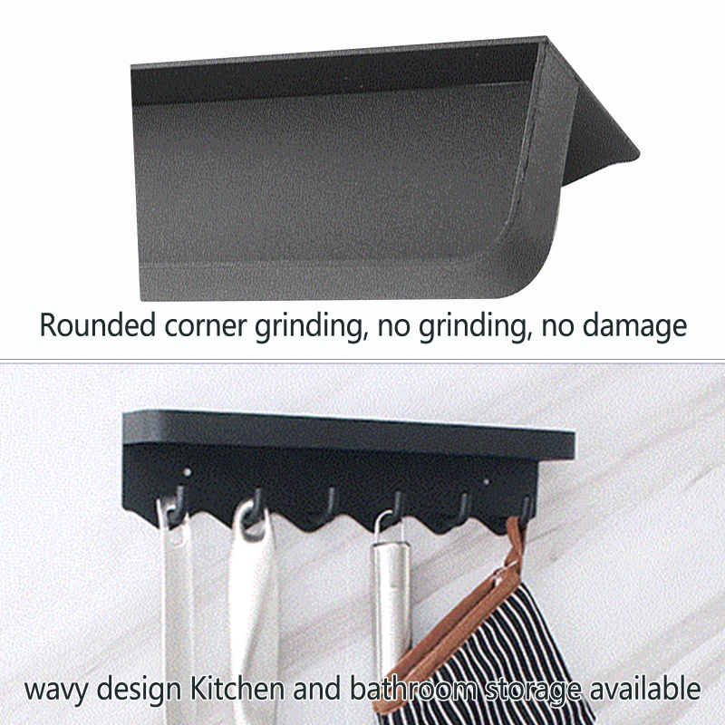 QQ Giá Đỡ Dầu Gội Gắn Tường Bằng Kim Loại Tiện Dụng Cho Phòng Tắm / Nhà Bếp