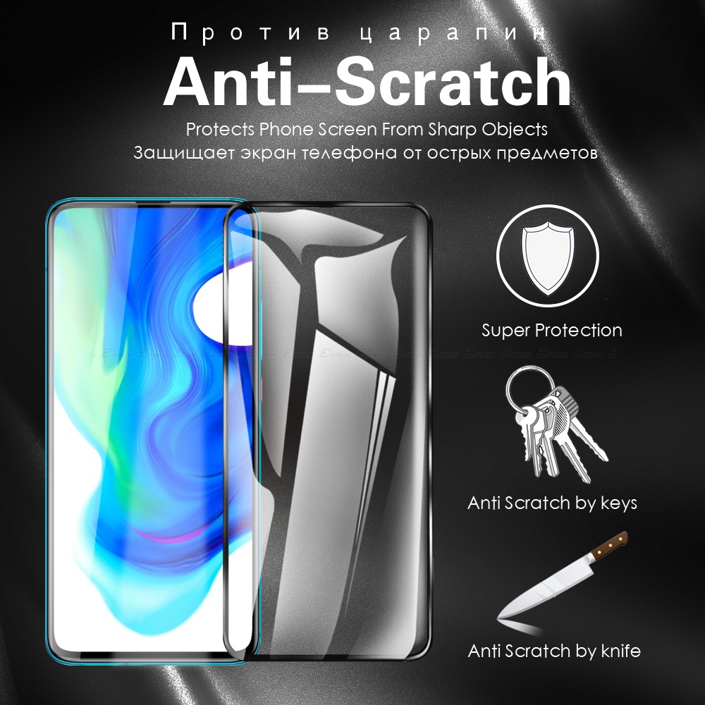 Kính Cường Lực Bảo Vệ Màn Hình Cho Xiaomi Poco Pocophone F1 F2 F3 F4 C3 C31 C40 M5 M5s M2 M3 M4 X4 X2 X3 Pro GT