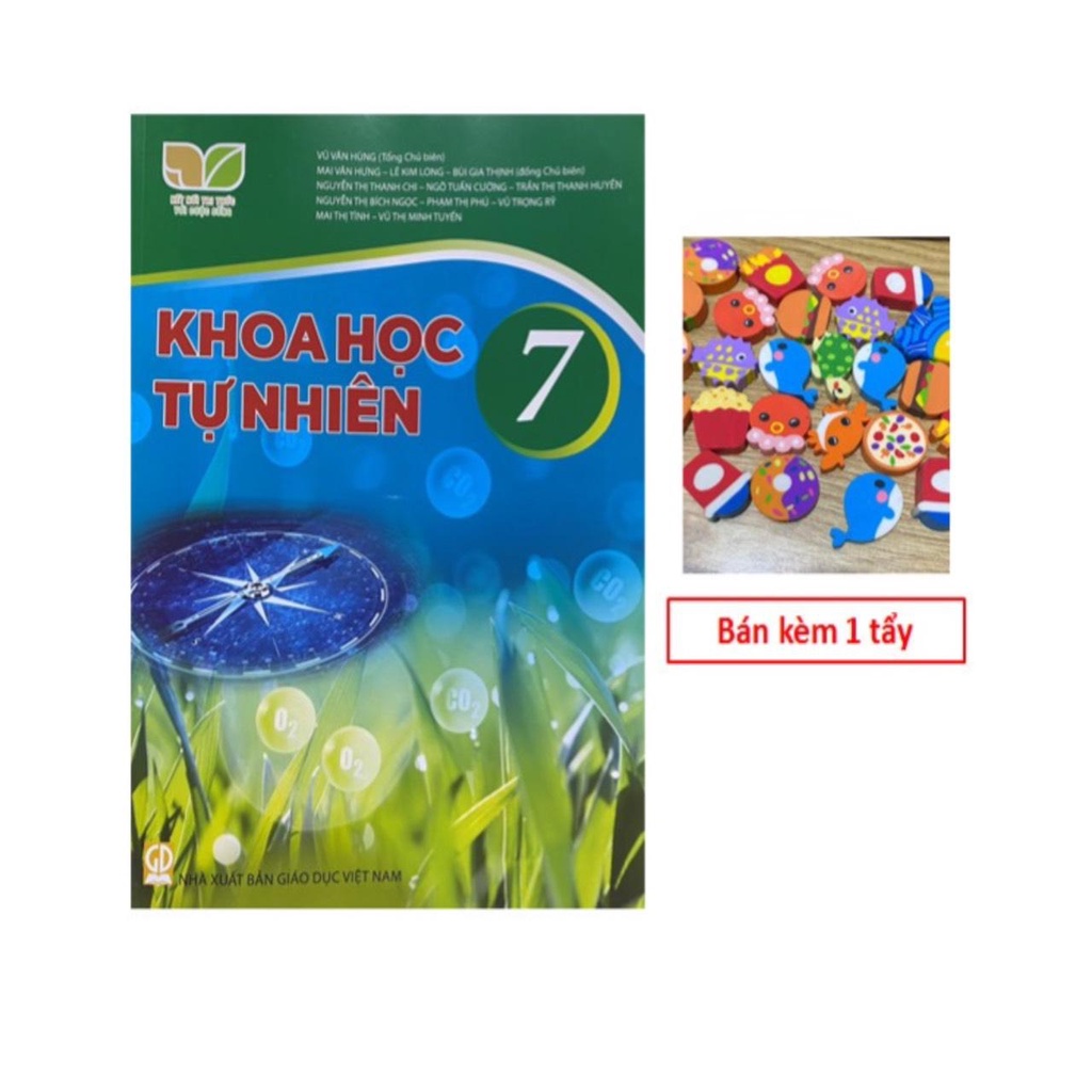 Sách - Khoa học tự nhiên 7 - Kết nối tri thức + Bán kèm 1 cuốn Bé tập tô màu