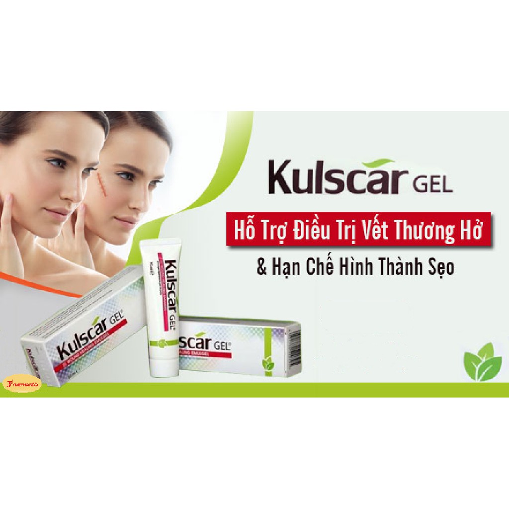 Kulscar Gel - Hỗ Trợ Điều Trị Vết Thương Hở, Hạn Chế Hình Thành Sẹo Tuýp 30ml - yespharmacy