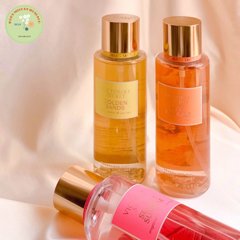 BODY MIST Xịt thơm toàn thân GOLDEN SANDS Victoria's Secret