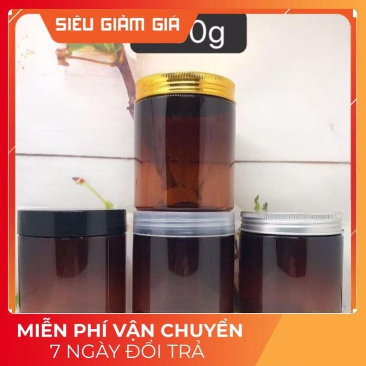 Hủ nhựa pet đựng kem 250g chiết mỹ phẩm , phụ kiện du lịch