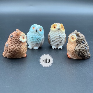Mô hình cú tiểu cảnh