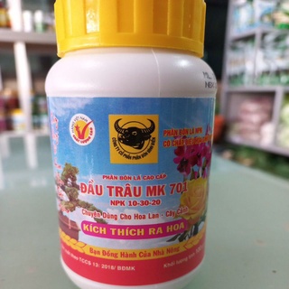 Phân bón lá cao cấp đầu trâu mk 701 npk 10-30-20 100g