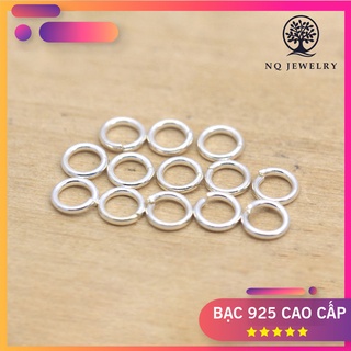 Charm S925 khoen tròn hở