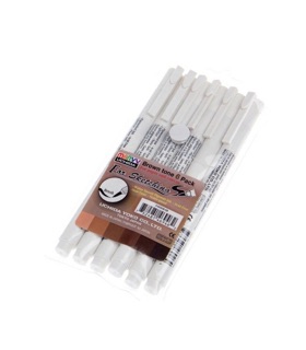 [DA ĐEN] Bộ marvy Brush set da 6 tone brown