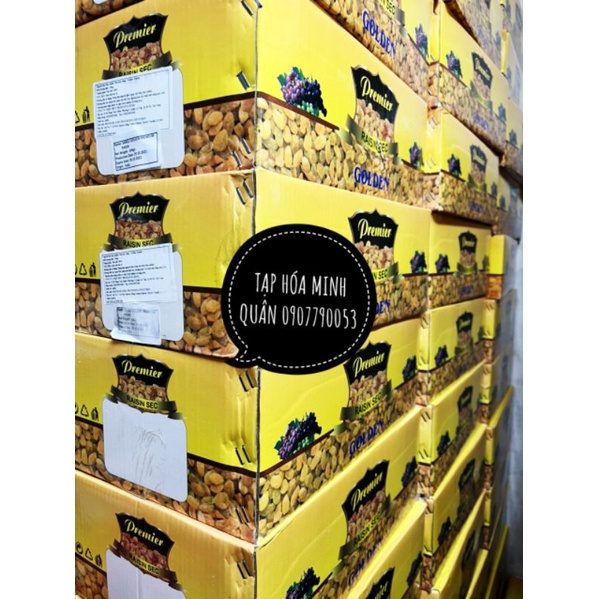 NHO KHÔ VÀNG GOLDEN RAISIN - THÙNG 10KG