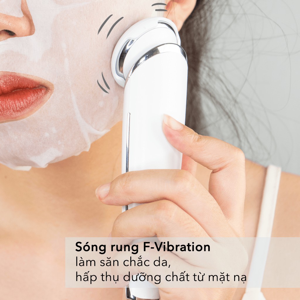 Máy Đẩy Tinh Chất Dưỡng Trắng Halio Ion Cleansing & Moisturizing Beauty Device