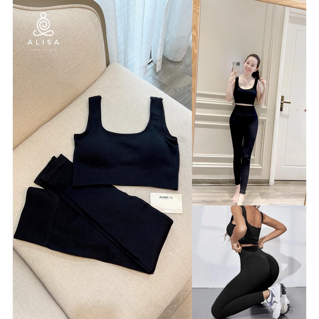 Set đồ tập Yoga cao cấp ( 3 màu ) - ALISA