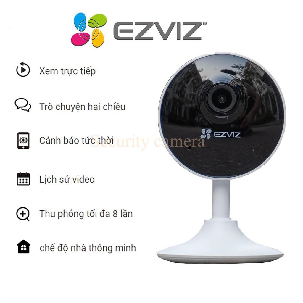 Camera wifi Ezviz C1C- B 1080P Đàm thoại 2 chiều ,Tích hợp míc thu âm thanh, Hình ảnh ful HD