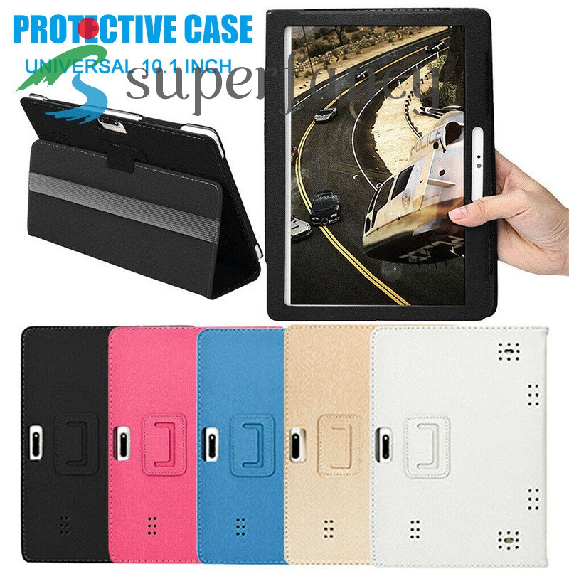 Bao da nắp gập 10 / 10.1 inch cho máy tính bảng Android 24x17cm