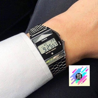 Đồng hồ nam nữ Casio A159 lung linh, dễ thương