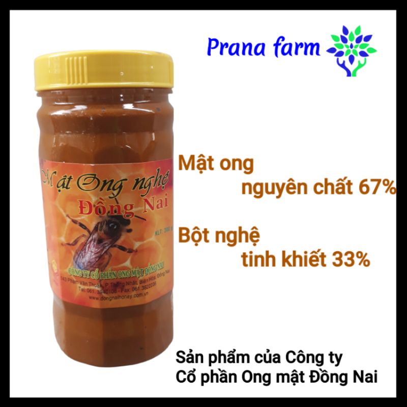 Mật ong nghệ Đồng Nai 300g dạng sệt pha nước uống