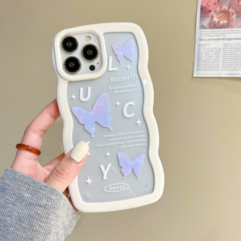 Ốp lưng iphone Phù Hợp Ốp Điện Thoại Acrylic Họa Tiết Ren Hoạt Hình Cho iphone 13Promax 14pro 11Pro xr Dinuo case