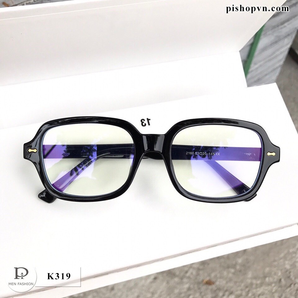 Kính mắt thời trang nam nữ, gọng kính giả cận cao cấp đẹp chống nắng K319 thu_sam_shop | BigBuy360 - bigbuy360.vn