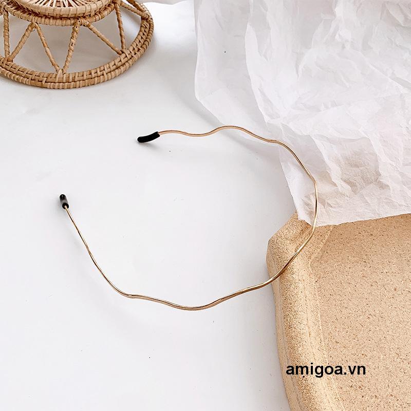 ✨✨Cài tóc kim loại kiểu gợn sóng thời trang