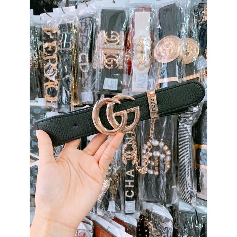 Đai váy có dây xích sang chảnh bản đẹp