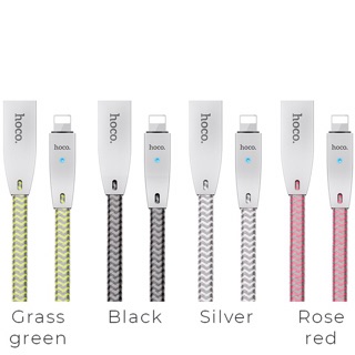 Hoco U11-Cáp sạc tự ngắt [1m2] có đèn cho iPhone/iPad