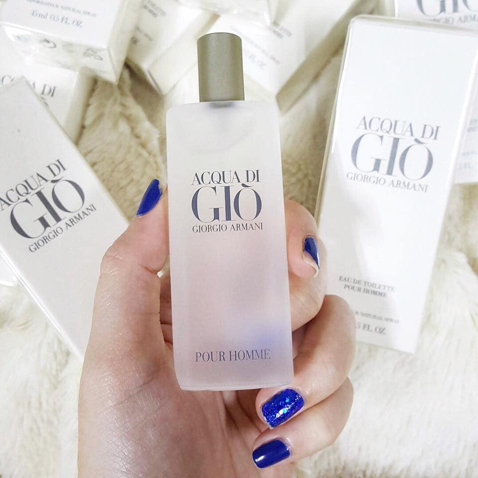 Nước hoa nam GIORGIO ARMANI Acqua Di Gio Eau De Toilette 15ml
