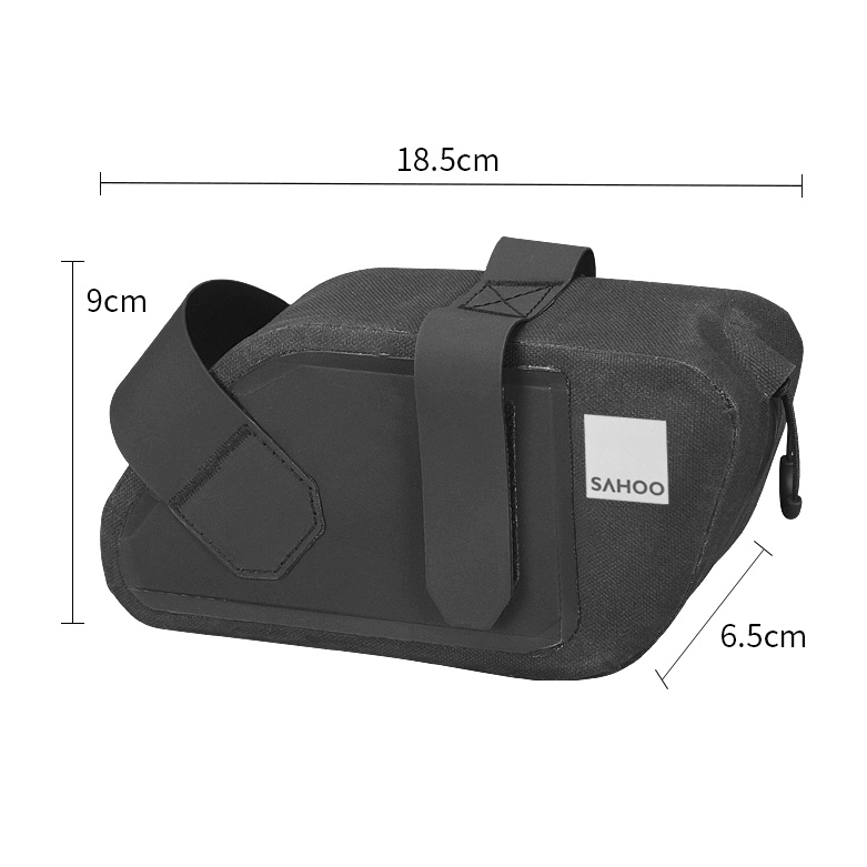 Túi gắn yên chống thấm nước tuyệt đối dành cho xe đạp Sahoo Pro Full Waterproof Saddle bag