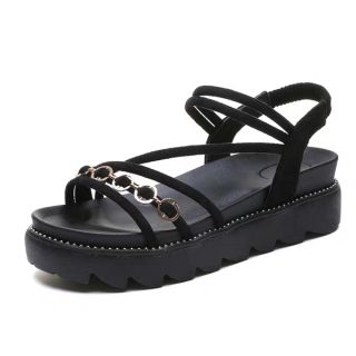 Dép quai hậu xinh đế 5cm (size 35-39)