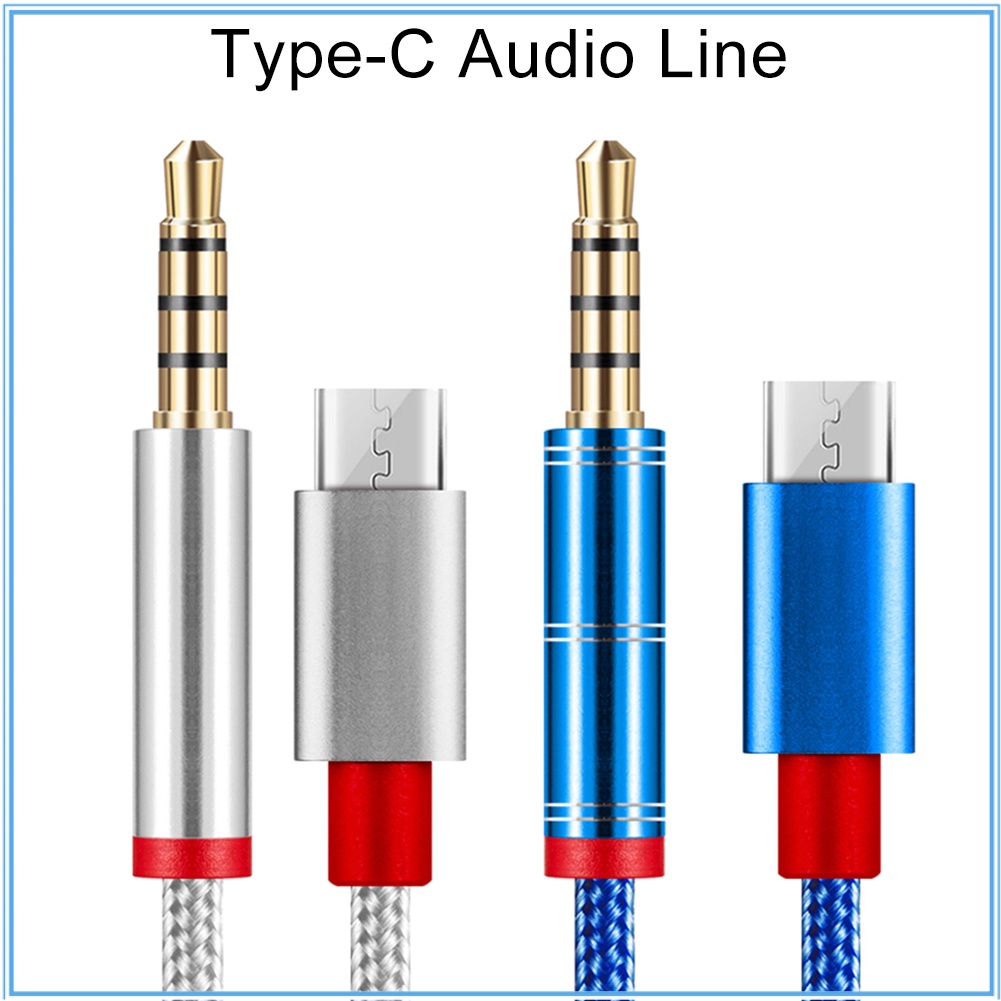 Cáp Chuyển Đổi Âm Thanh Từ 1m Type-C Sang 3.5mm Cho Loa Xe Hơi Samsung