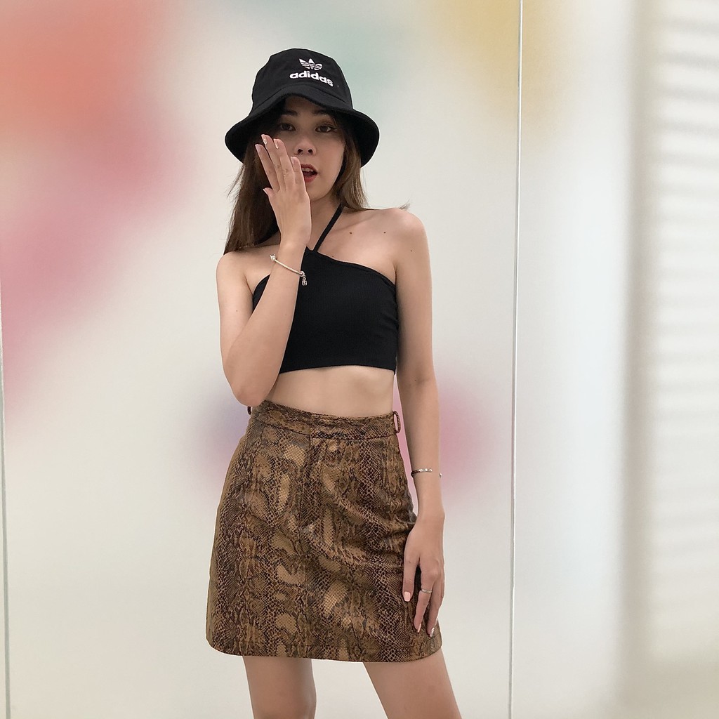 Áo Croptop Nữ Cổ Yếm Cột Dây Hoa Nhí FreesizeThun Gân LA BOUTIQUE LA11 | BigBuy360 - bigbuy360.vn