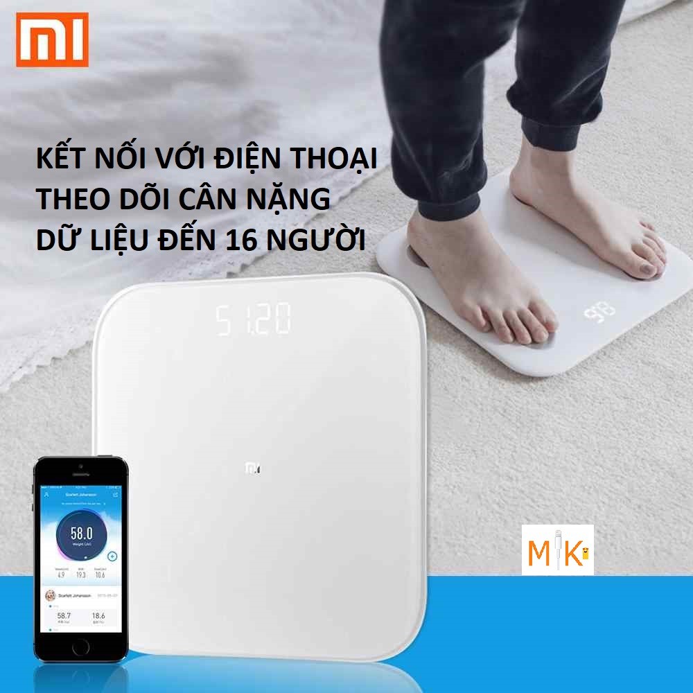 Cân điện tử sức khỏe thông minh Xiaomi Mijia Scale 2