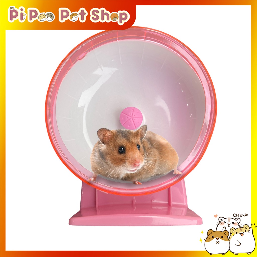 Wheel silent cho chuột hamster 14cm