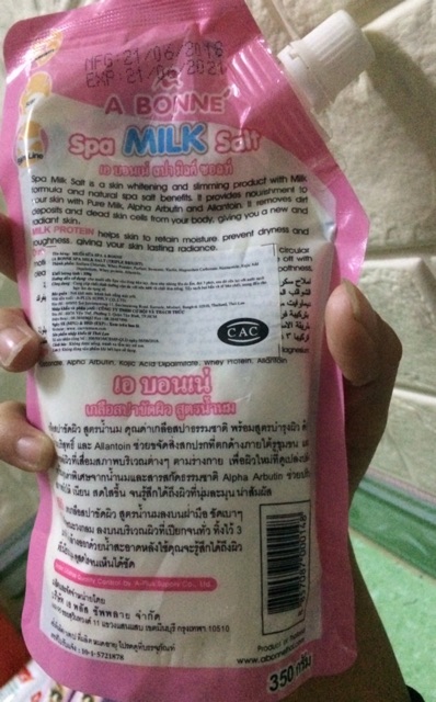 MUỐI TẨY BÀO CHẾT A BONNE SPA MILK SALT THÁI LAN | BigBuy360 - bigbuy360.vn