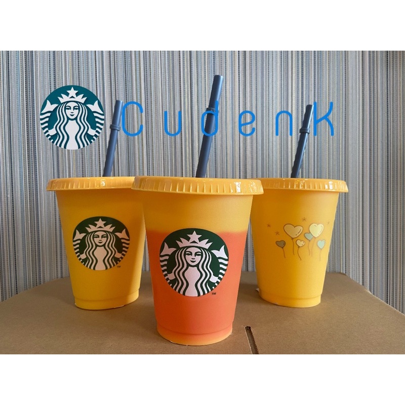 Ly nhựa đổi màu Starbuck - Colour Changing 2021 - Reusable cold cups - 100% chính hãng