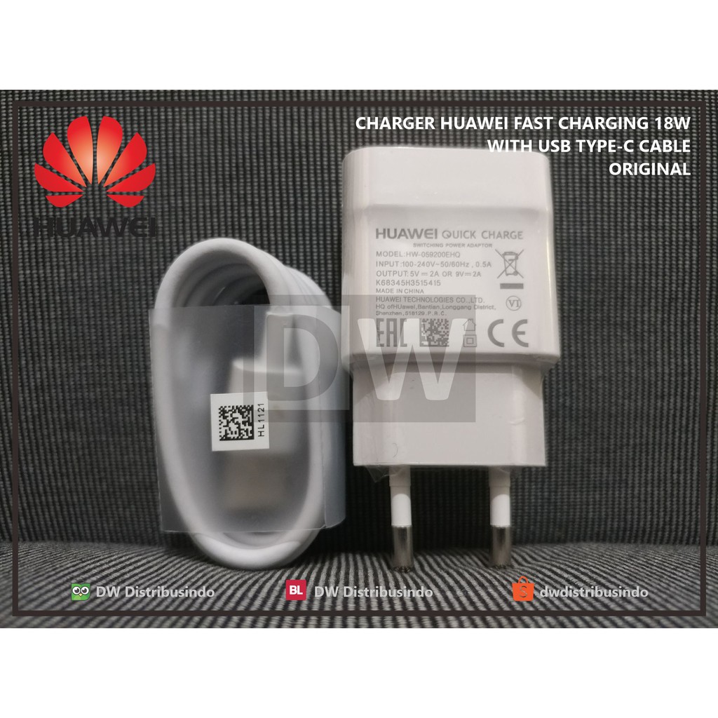 HUAWEI Củ Sạc Nhanh 18w P9 Leica P10 Plus Mate P20 Lite P30 Lite Nova 2i 3i 3 4 5