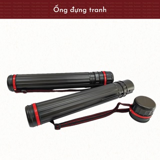 [SUMMER] Ống nhựa đựng giấy, ống đựng tranh/cọ vẽ