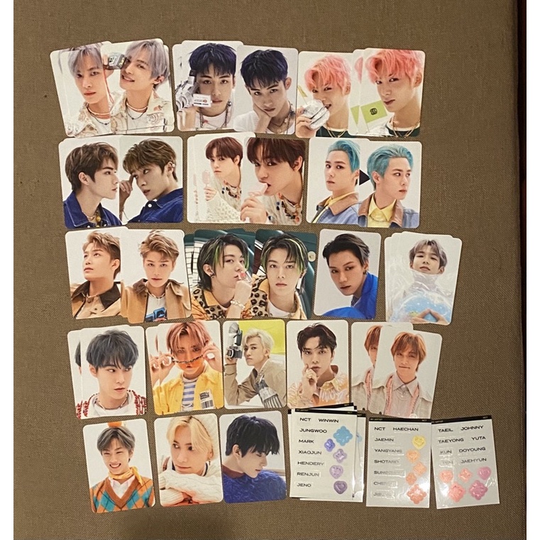 hình ảnh photocard NCT 2020 Artist Photo DIY